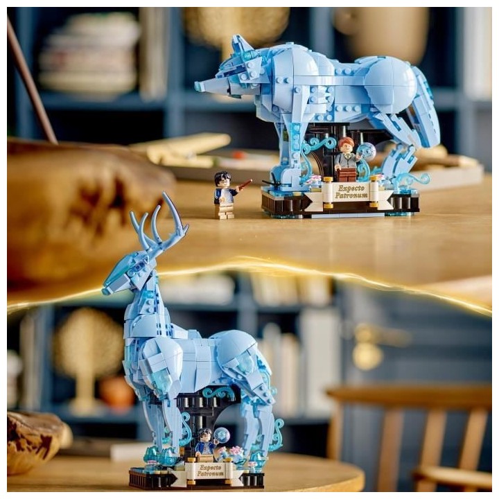 LEGO Harry Potter 76414 Expecto Patronum, Maquette 2-en-1 avec Figurin