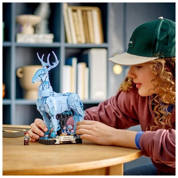 LEGO Harry Potter 76414 Expecto Patronum, Maquette 2-en-1 avec Figurin