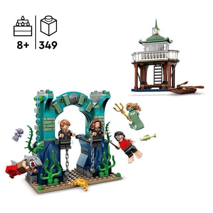 LEGO Harry Potter 76420 Le Tournoi des Trois Sorciers : le Lac Noir, J