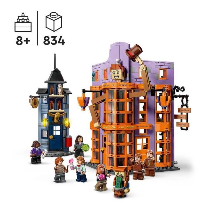 LEGO Harry Potter 76422 Le Chemin de Traverse : Weasley, Farces pour S