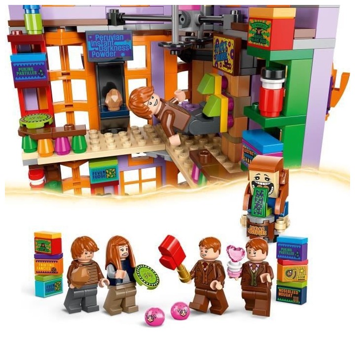 LEGO Harry Potter 76422 Le Chemin de Traverse : Weasley, Farces pour S