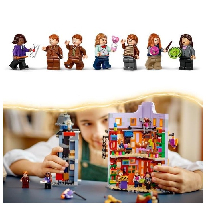 LEGO Harry Potter 76422 Le Chemin de Traverse : Weasley, Farces pour S