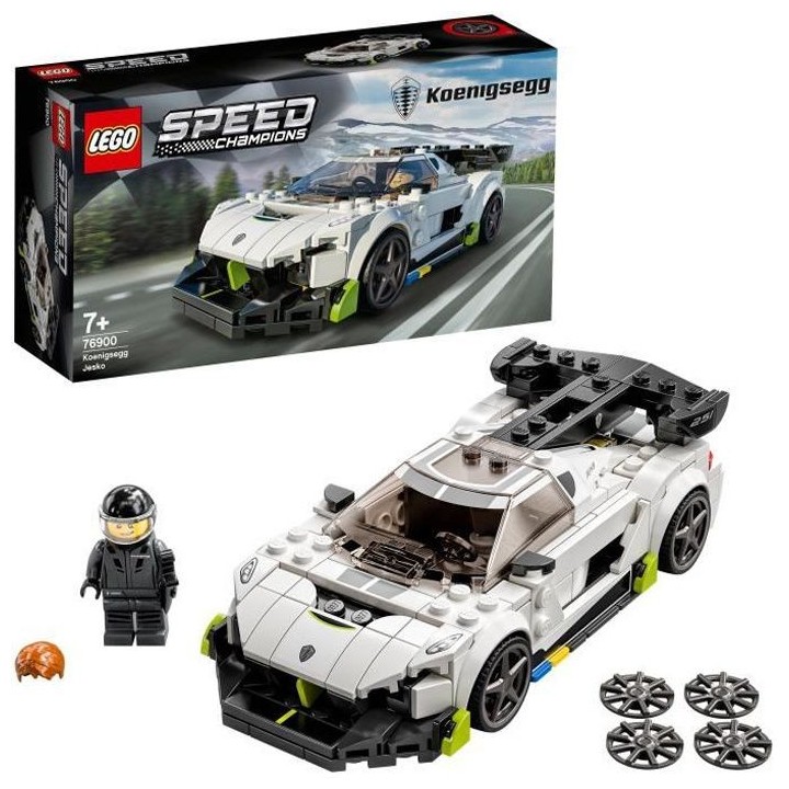 LEGO 76900 Speed Champions Koenigsegg Jesko Jouet voiture de course po