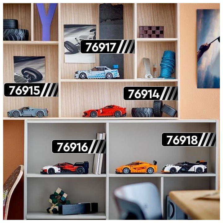 LEGO Speed Champions 76914 Ferrari 812 Competizione, Kit de Maquette d