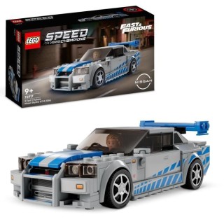 LEGO Speed Champions 76917 Nissan Skyline GT-R (R34) 2 Fast 2 Furious,