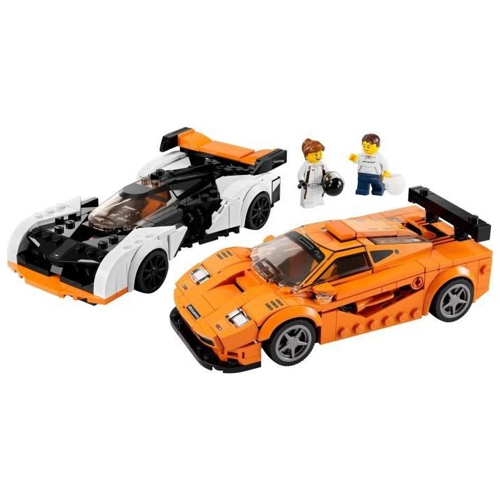 LEGO Speed Champions 76918 McLaren Solus GT et McLaren F1 LM, Jouet de