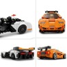 LEGO Speed Champions 76918 McLaren Solus GT et McLaren F1 LM, Jouet de Voiture, Kit de Maquette