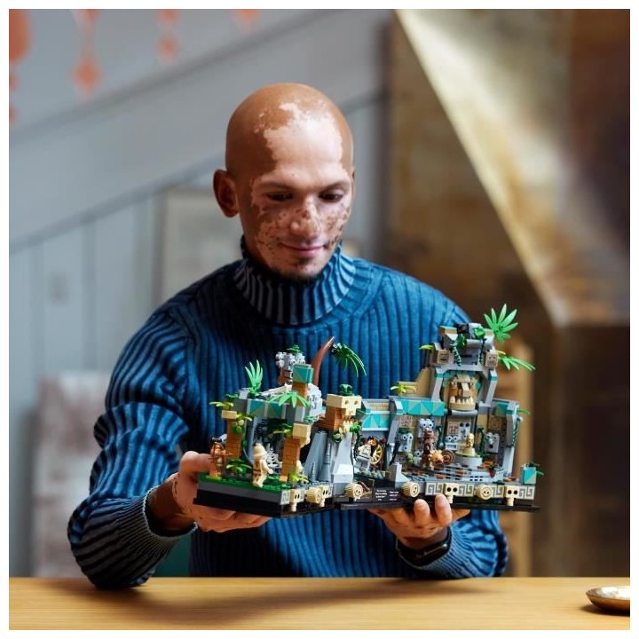 LEGO Indiana Jones 77015 Le Temple de l'Idole en Or, Maquette Adultes,