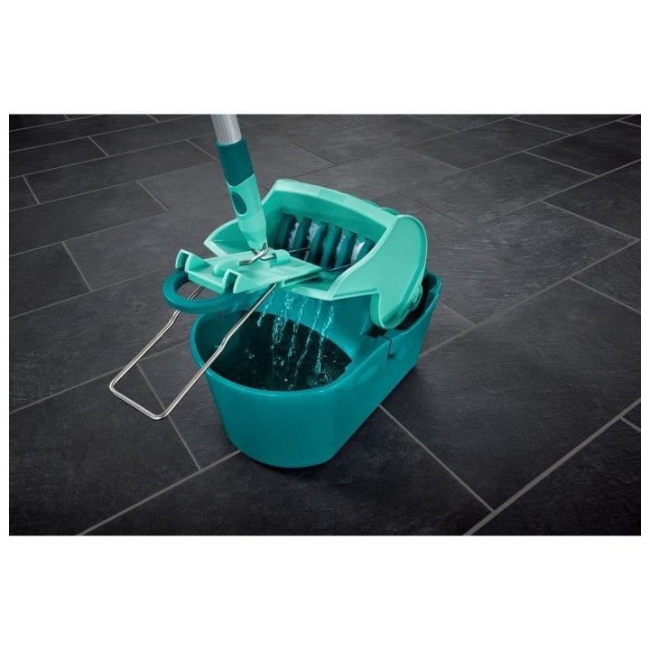 LEIFHEIT 55080 Essore-housse Profi Compact, seau essoreur pour housse