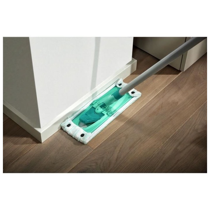 LEIFHEIT 55356 Set Combi Clean M, seau et balai essoreur faciles d'uti