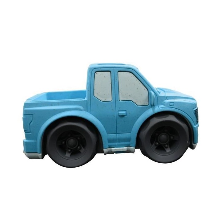 Pick-up bleu en fibres de blé, recyclable et biodégradable