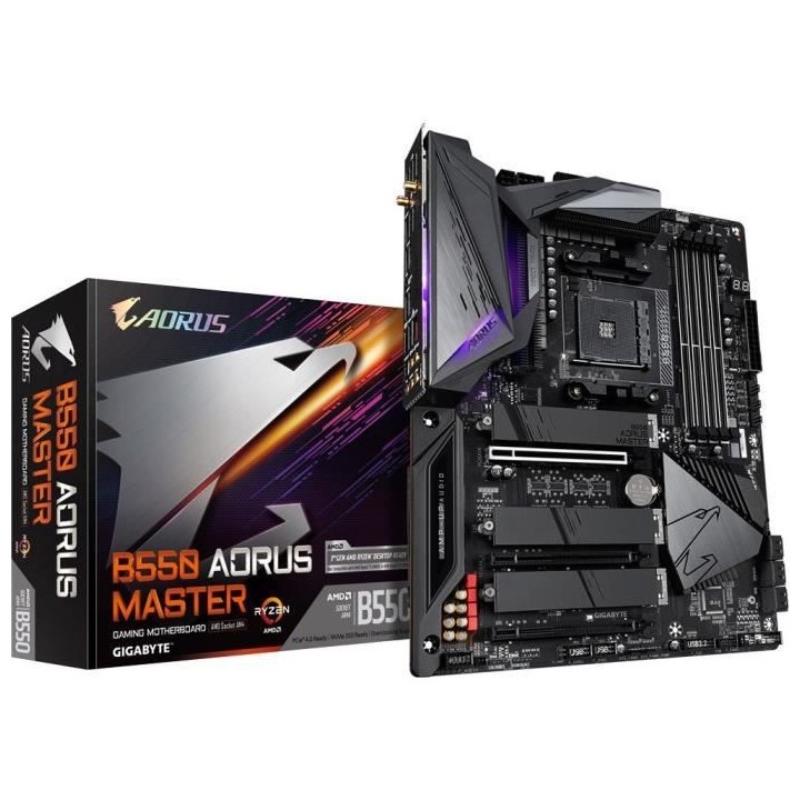 Carte mere Gigabyte B550 AORUS MASTER