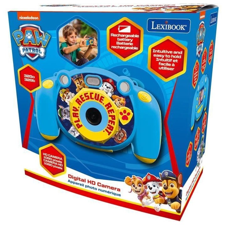 APN enfants Pat'Patrouille avec fonction photo et vidéo