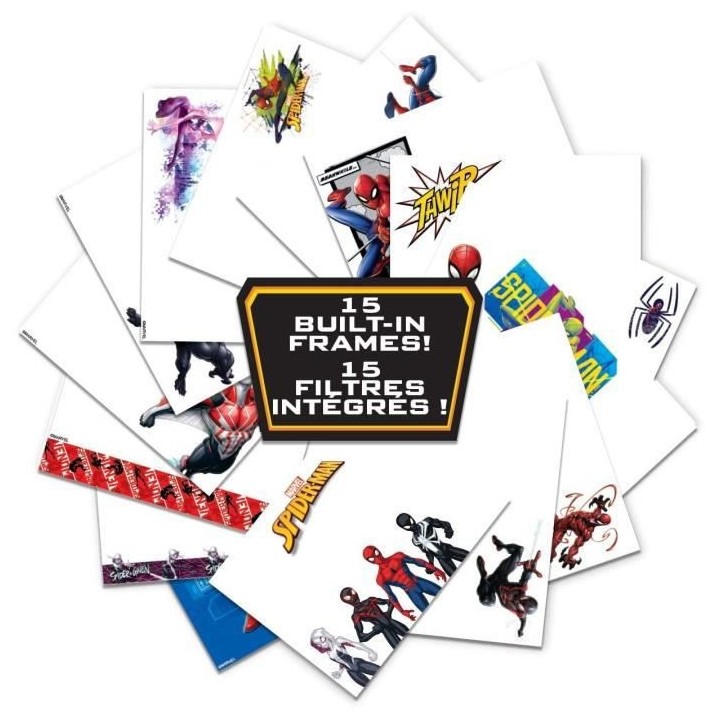 APN enfants Spiderman avec fonction photo et vidéo