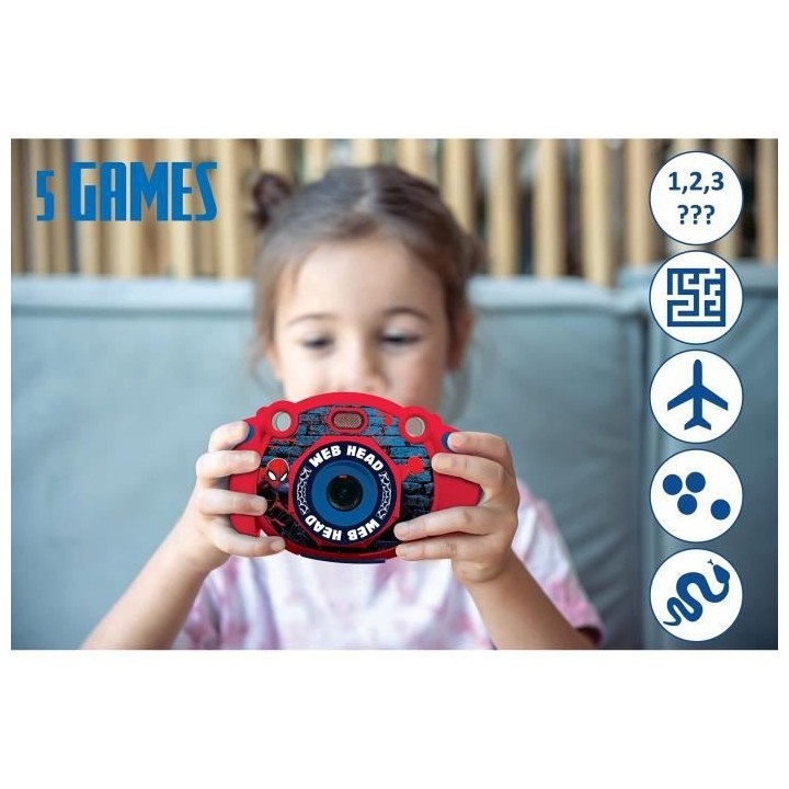 APN enfants Spiderman avec fonction photo et vidéo