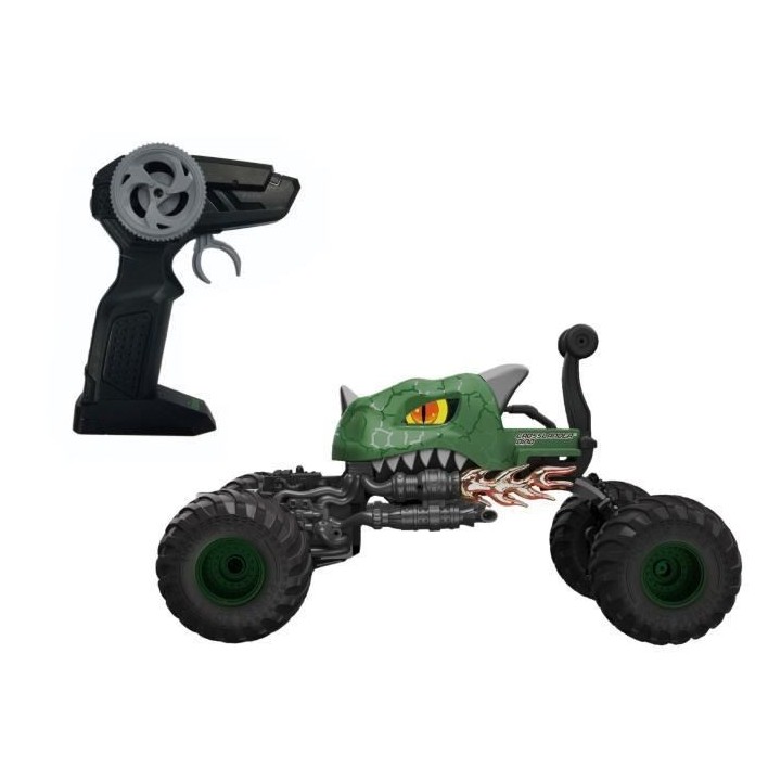 Découvrez la voiture télécommandée Dinosaure totalement démente e