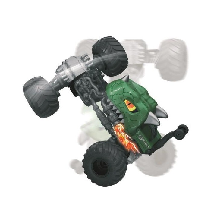 Découvrez la voiture télécommandée Dinosaure totalement démente e