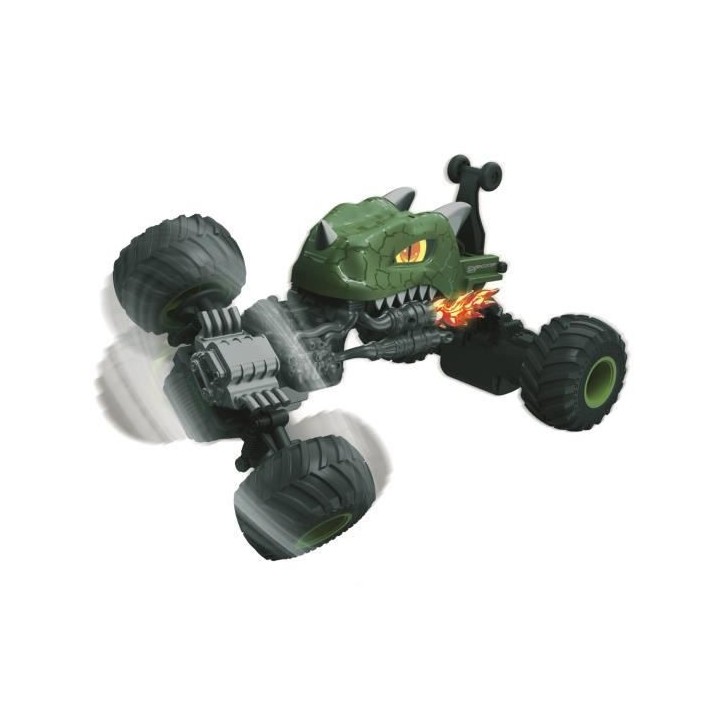 Découvrez la voiture télécommandée Dinosaure totalement démente e