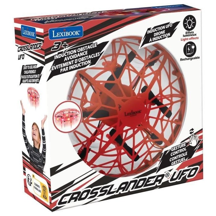 Mini drone volant a induction jusqu'a 5km/h (3 miles)