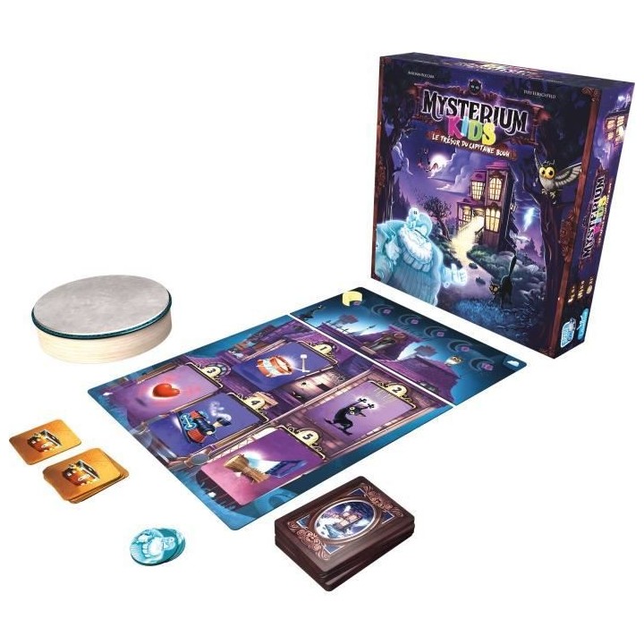 Mysterium Kids Capitaine Bouh - Asmodee - Jeu de société