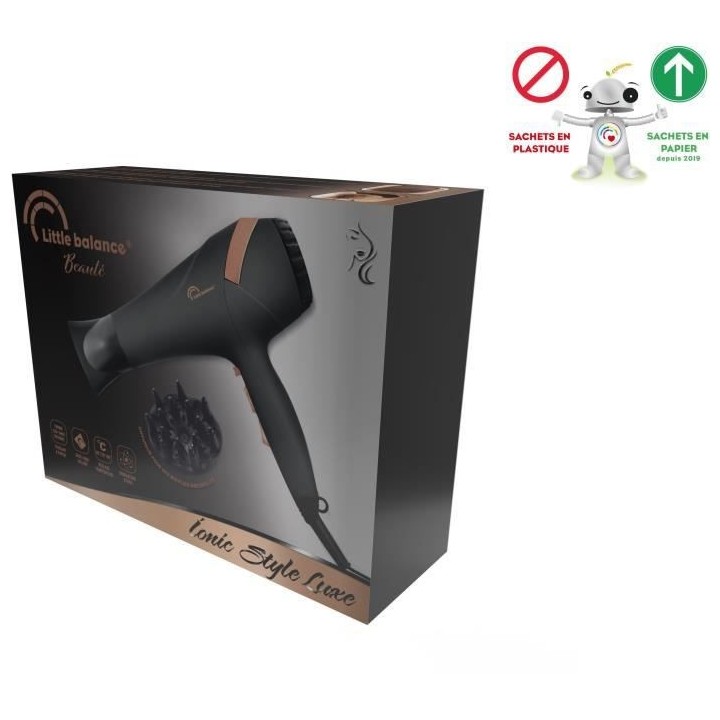 Seche-cheveux, diffuseur et concentrateur LITTLE BALANCE 8626 - 2200 W