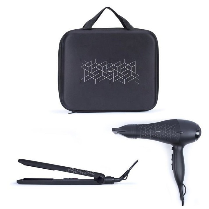 LIVOO DOS170 Coffret coiffure Seche-cheveux et Lisseur - Seche-cheveux