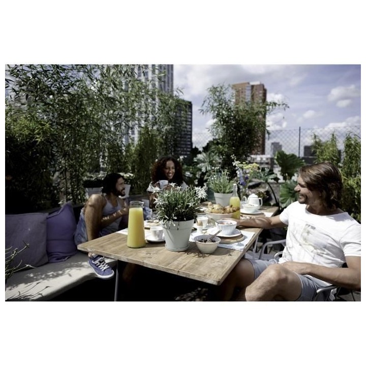 ELHO Pot de fleurs rond Loft Urban - Ø 30 cm - Fruits rouges