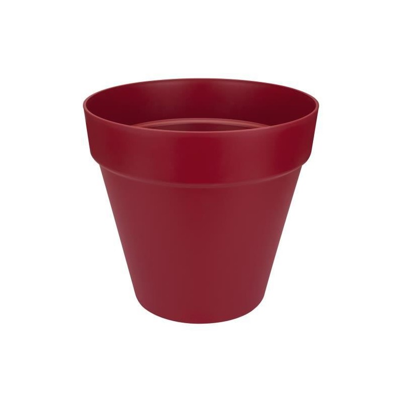 ELHO Pot de fleurs rond avec roues Loft Urban - Ø 40 cm - Fruits rouges