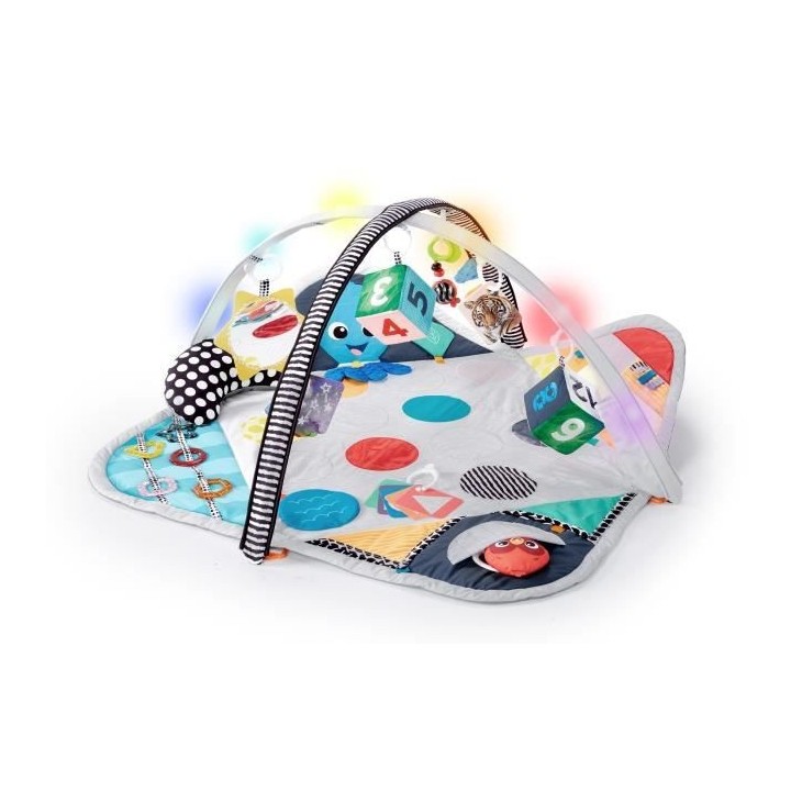 BABY EINSTEIN Tapis de jeu évolutif du nouveau-né au tout-petit,18 J