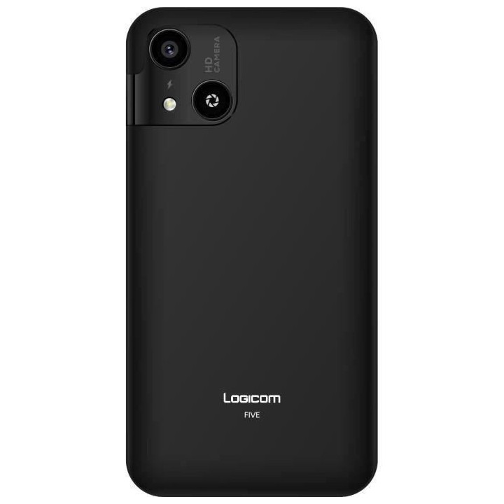 LOGICOM FIVE - Ecran 5''- 16GB - 2GB RAM - Noir - Double nano SIM