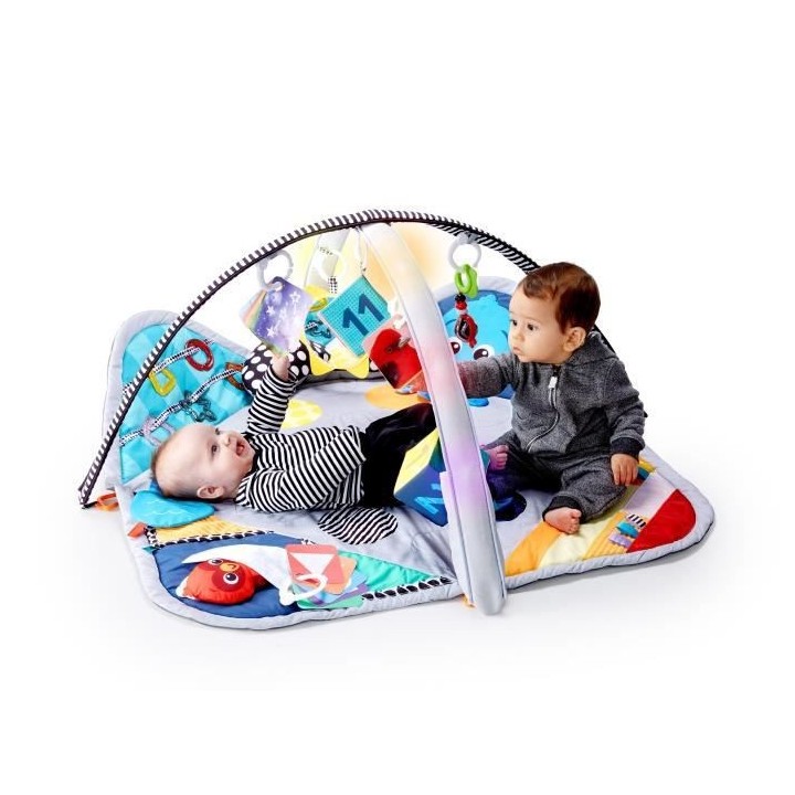 BABY EINSTEIN Tapis de jeu évolutif du nouveau-né au tout-petit,18 J