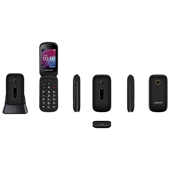 LOGICOM FLEEP XL - 32 Mo - Noir