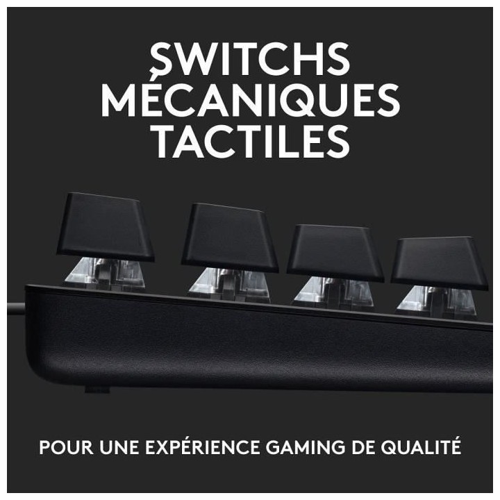 Logitech G - Clavier Gaming Mécanique G413 SE Grande Taille - Noir Al