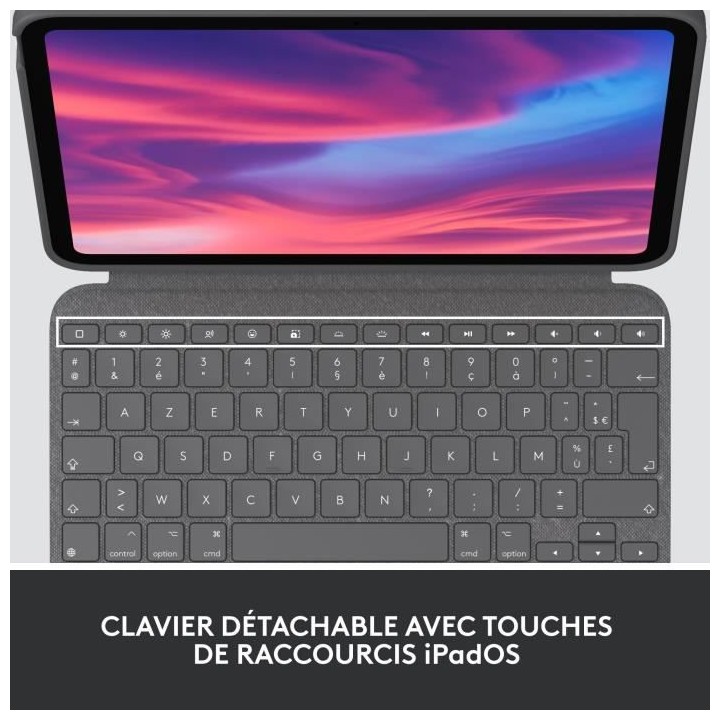 Logitech Combo Touch Étui clavier pour iPad détachable 10e générat