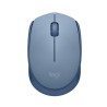 Logitech M171 Souris Sans Fil 2,4 GHz avec Mini-récepteur USB, Suivi Optique, Ambidextre - Bleu Gris