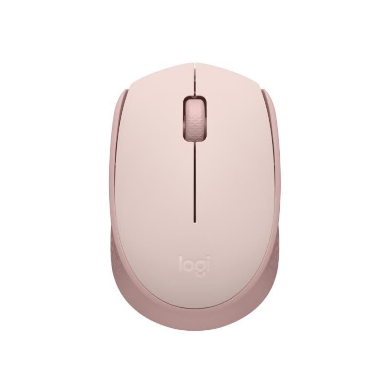 Logitech M171 Souris Sans Fil 2,4 GHz avec Mini-récepteur USB, Suivi Optique, Ambidextre - Rose