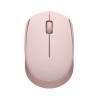 Logitech M171 Souris Sans Fil 2,4 GHz avec Mini-récepteur USB, Suivi Optique, Ambidextre - Rose