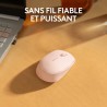 Logitech M171 Souris Sans Fil 2,4 GHz avec Mini-récepteur USB, Suivi Optique, Ambidextre - Rose