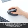 Souris Ergonomique - Sans fil - LOGITECH - MX VERTICAL - Graphite