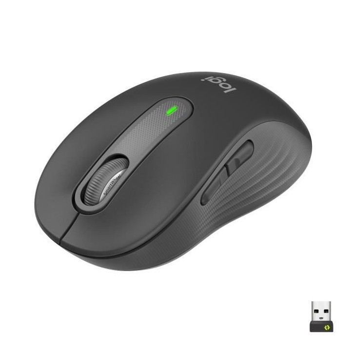 Souris Sans Fil Logitech Signature M650 - Silencieuse, Bluetooth, Bout