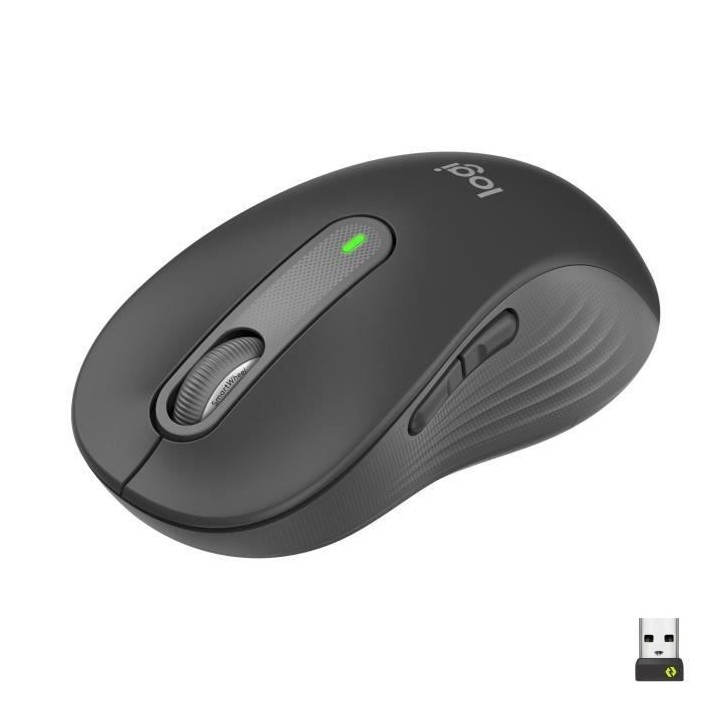 Souris Sans Fil Logitech Signature M650 L - Grande Taille Silencieuse,