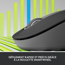 Souris Sans Fil Logitech Signature M650 L - Grande Taille Silencieuse, Bluetooth, Boutons Programmables - Graphite