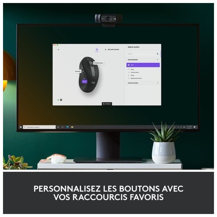 Souris Sans Fil Logitech Signature M650 L - Grande Taille Silencieuse,