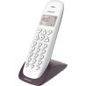 LOGICOM Téléphone sans fil VEGA 155T SOLO Aubergine avec répondeur