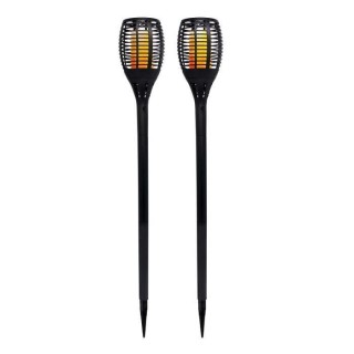 LUMI JARDIN Lot de 2 mini torches solaires Maity Sun - Effet flamme -