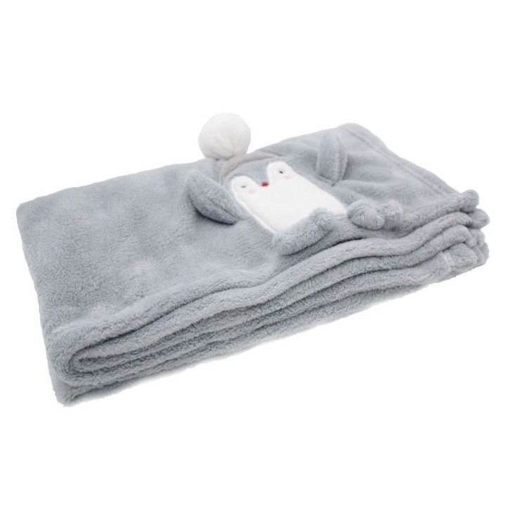 BABYCALIN Couverture ludique Pingouin