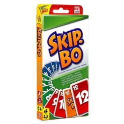 Mattel Games - SKIP-BO - Jeu de Cartes Famille - 2 a 6 joueurs - Des 7 ans