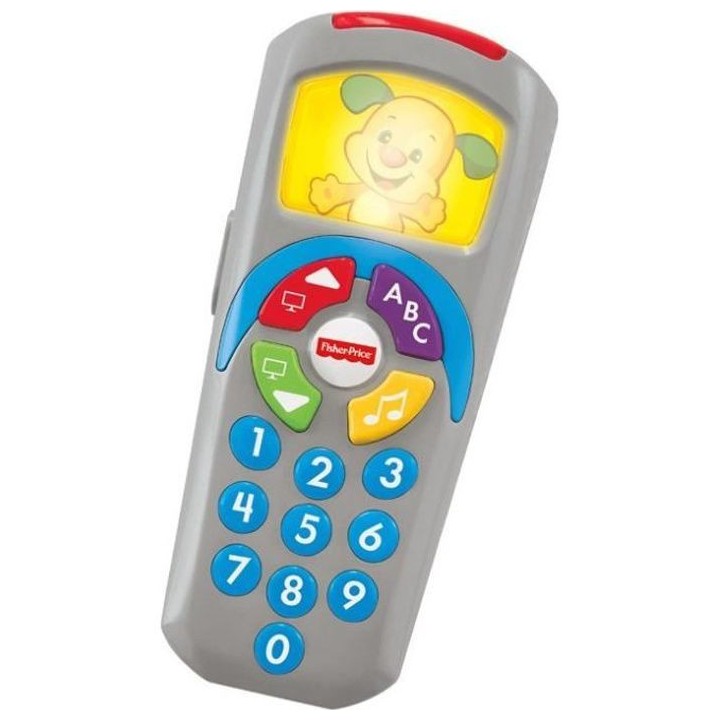 Fisher-Price - La Télécommande de Puppy - Jouet d'éveil - 6 mois et