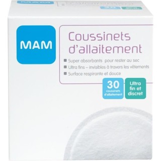 MAM Allaitement Coussinet d'Allaitement 30 unités