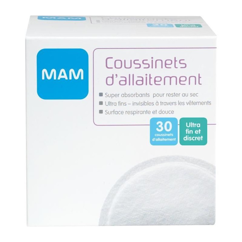 MAM Allaitement Coussinet d'Allaitement 30 unités